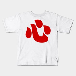 Japanese Kanji Heart 【Shin/Kokoro】 心 Kids T-Shirt